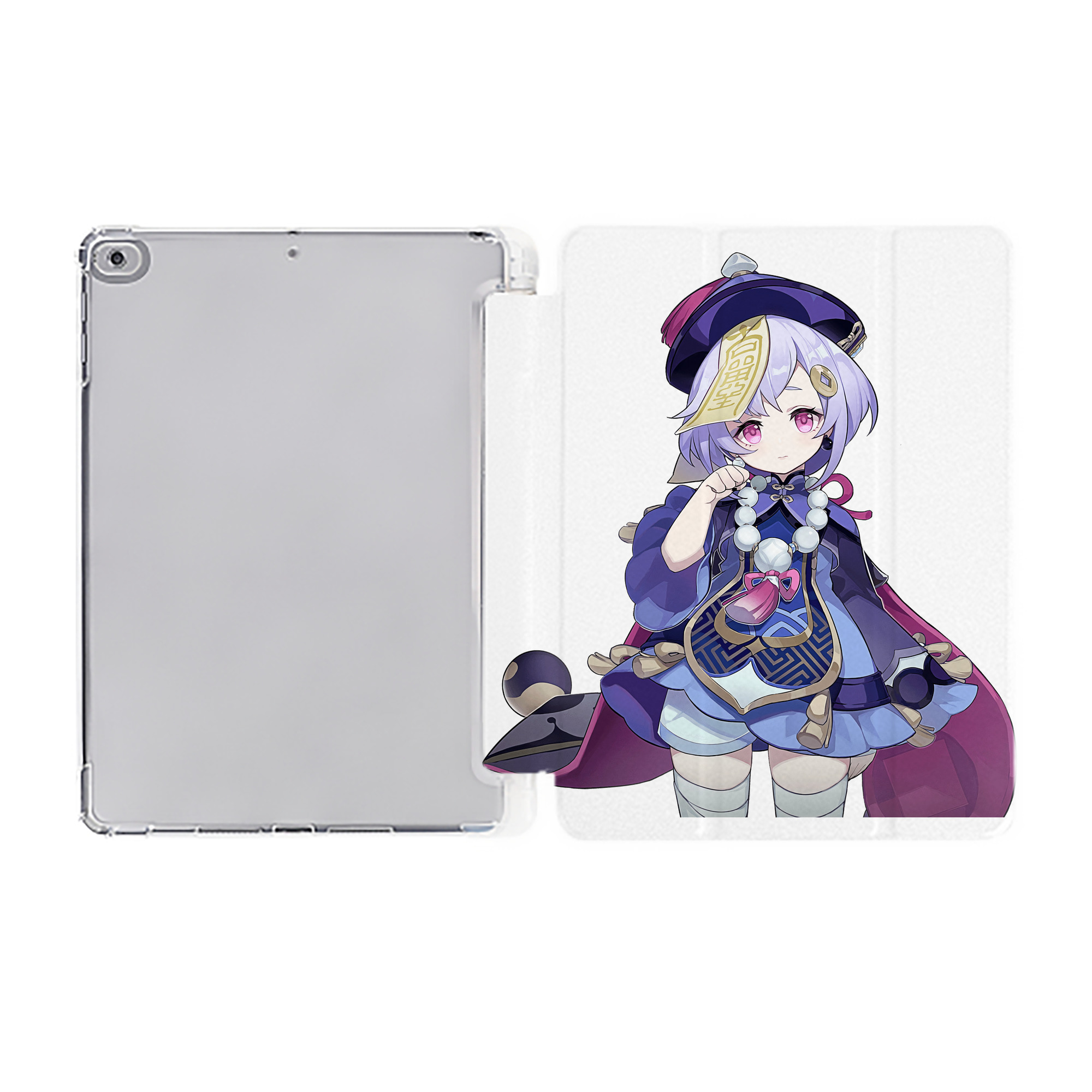 げんし神 七七 なな  genshin Nana IPad ケース ペン収納付き 三つ折りスタンド PUレザー×シリコン 対応機種9.5/10.5/10.9インチ